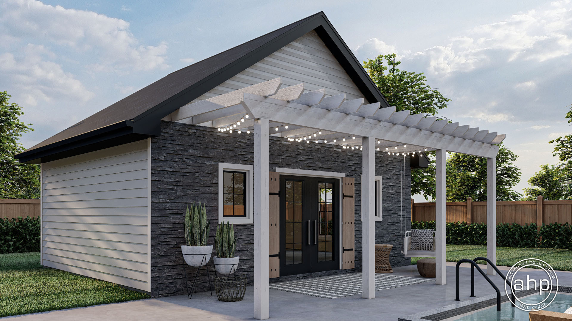 Pool House Plan | Tranquility