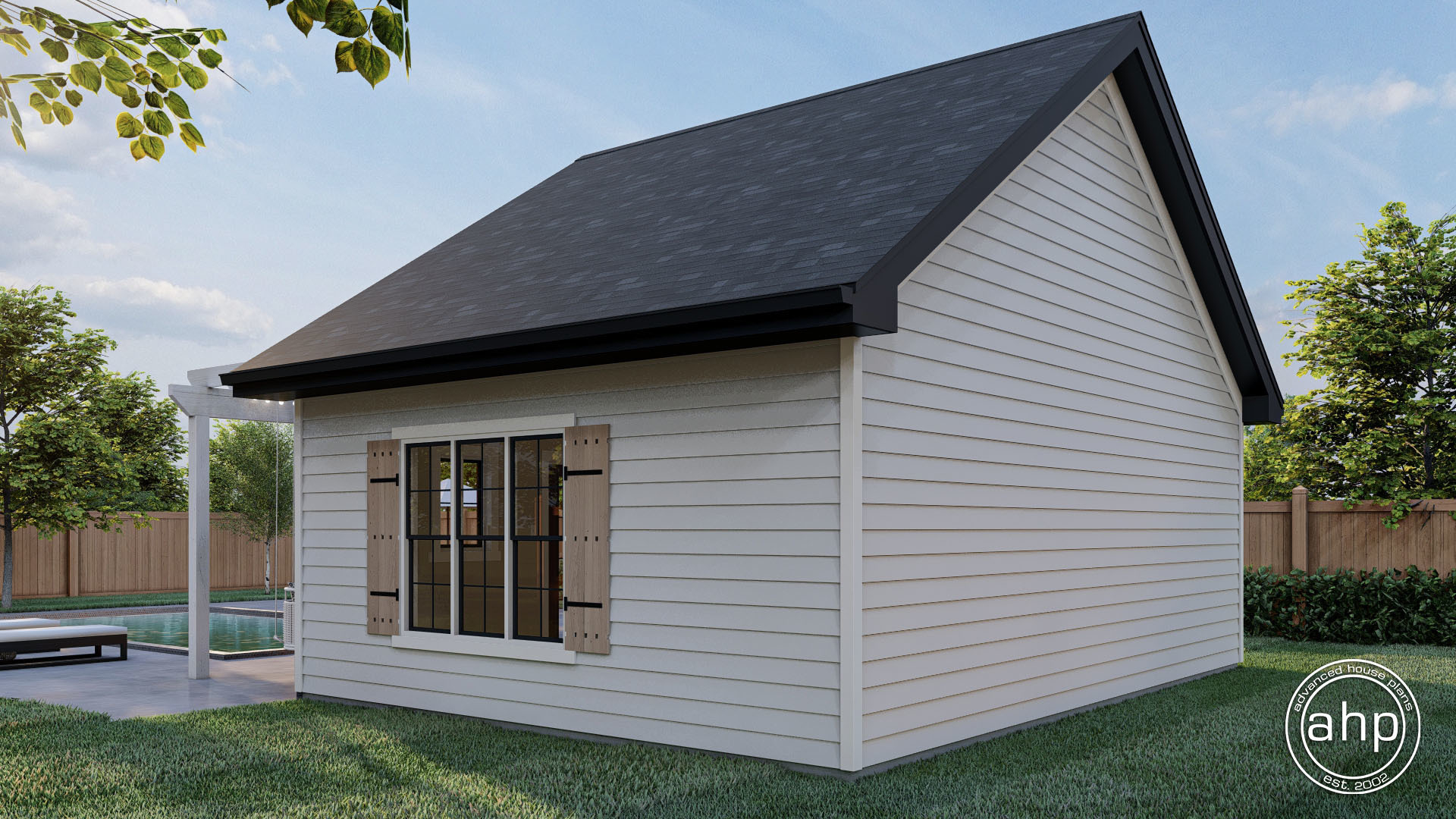 Pool House Plan | Tranquility