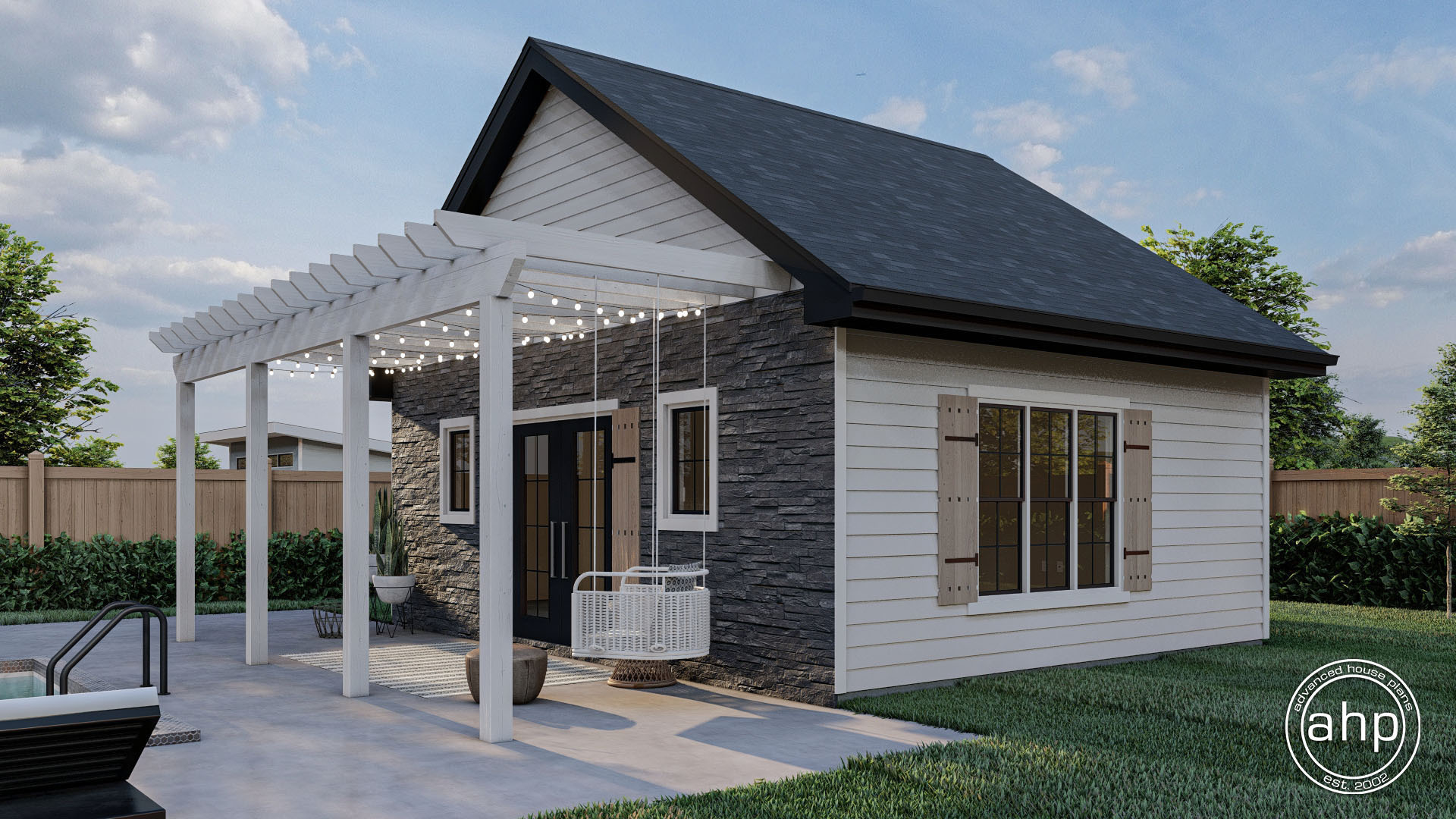 Pool House Plan | Tranquility