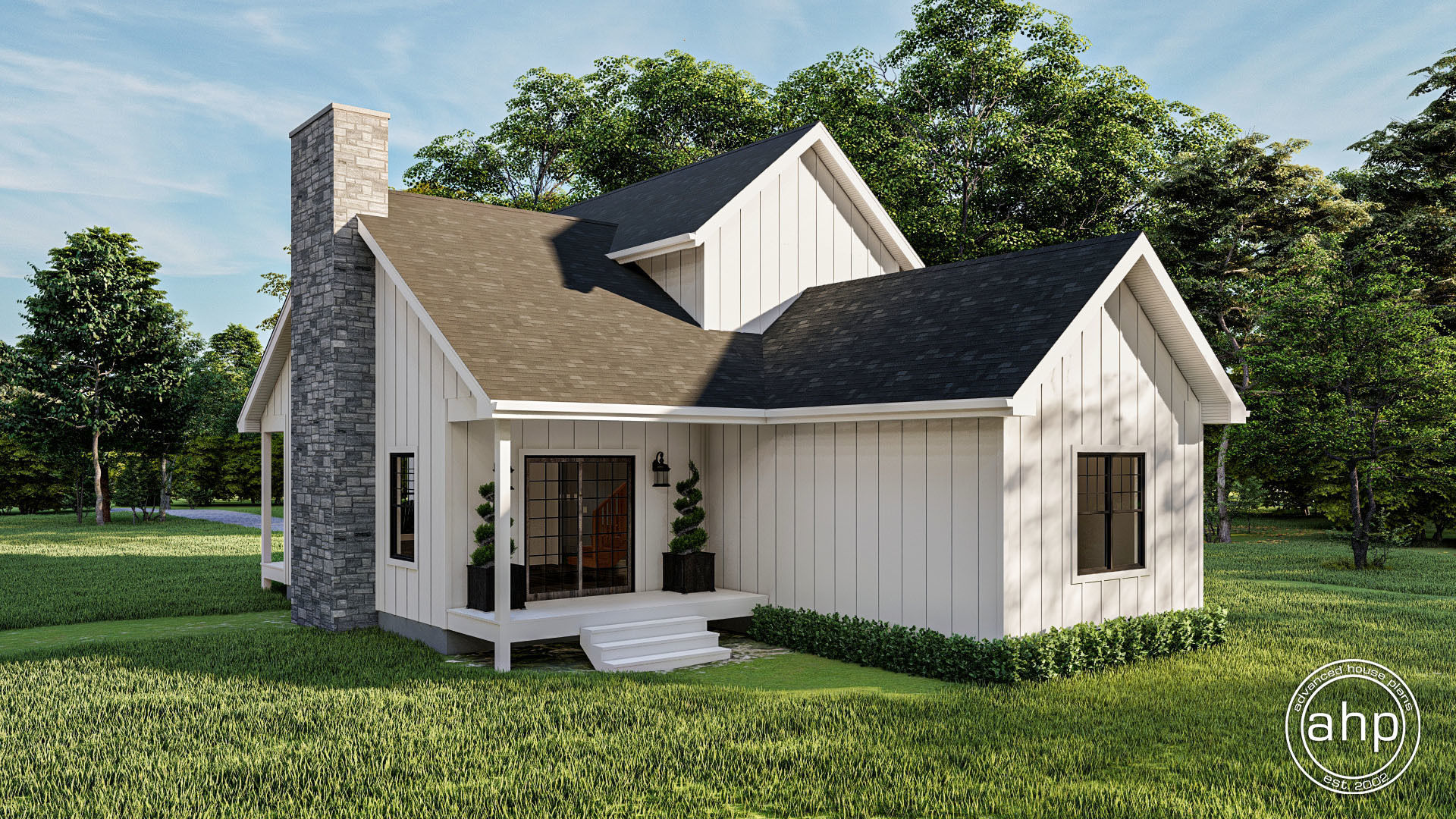 Modern Farmhouse Cabin Plan | Littleton