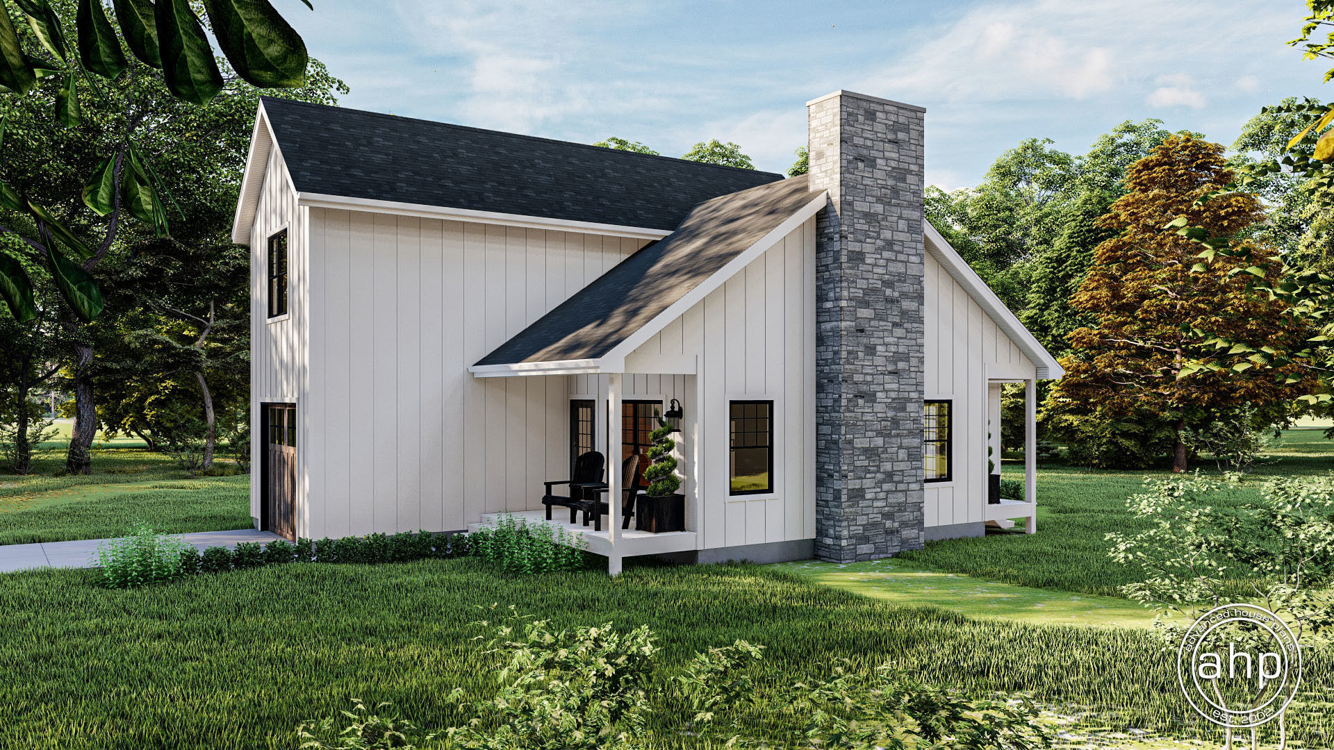 Modern Farmhouse Cabin Plan | Littleton