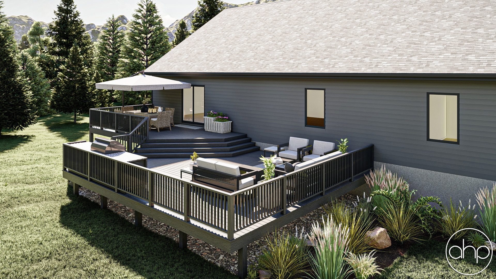 Bellingham — Traditional house plan by Advanced House Plans