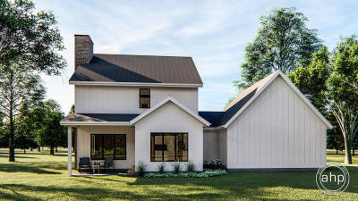 2 Story Modern Farmhouse Plan | Collins