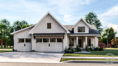 1 Story Modern Farmhouse Plan | Meadow Grove