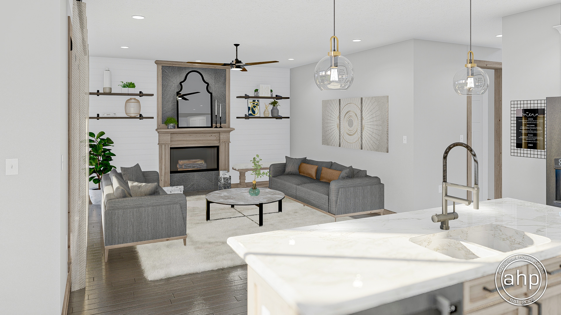 2 Story Modern Farmhouse Style Plan | Joelle