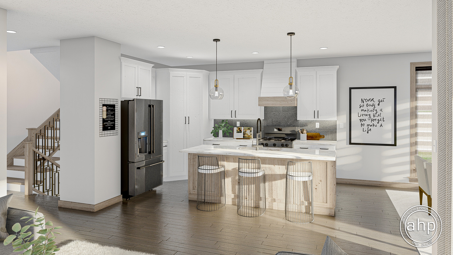 2 Story Modern Farmhouse Style Plan | Joelle