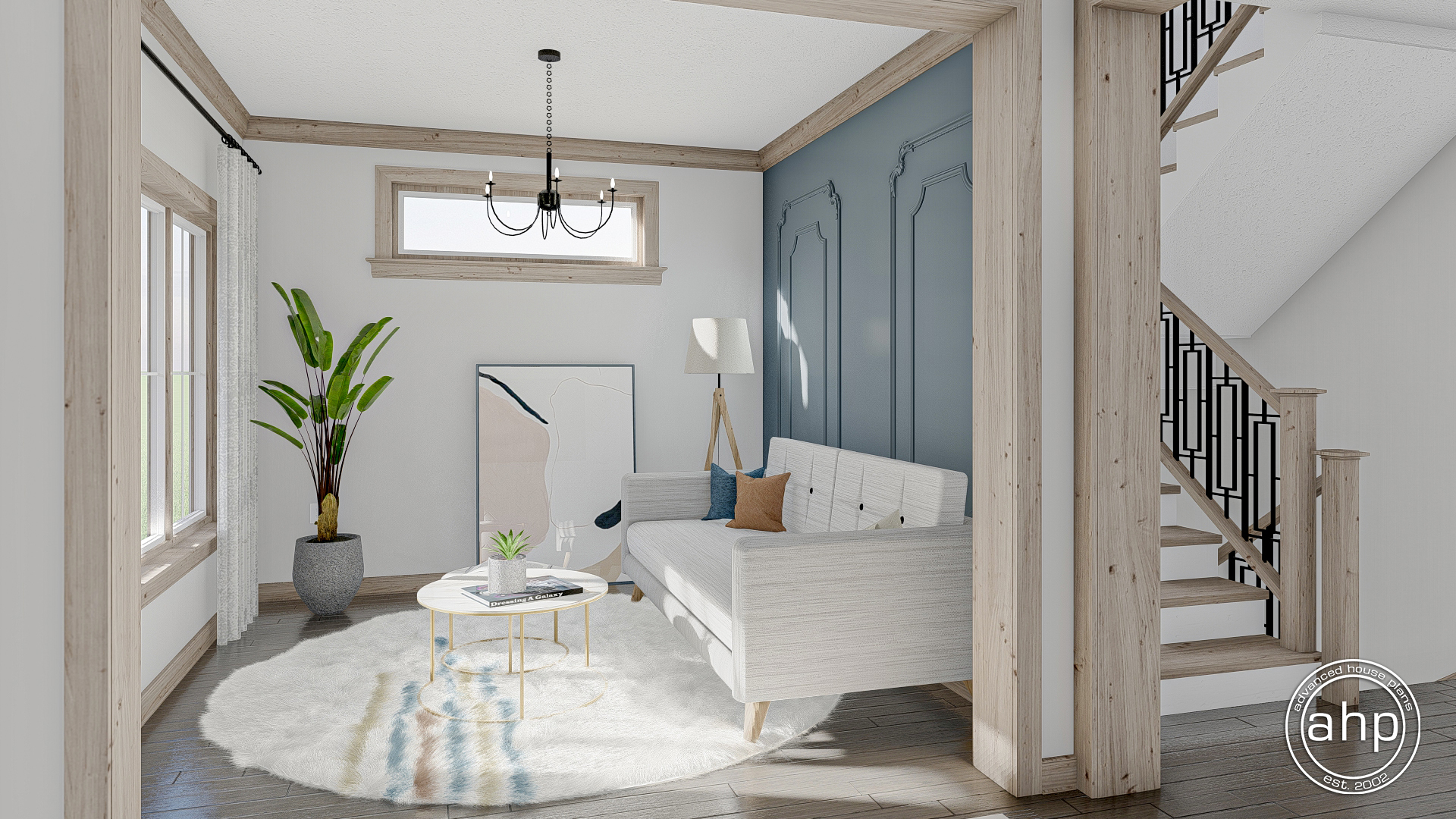 2 Story Modern Farmhouse Style Plan | Joelle