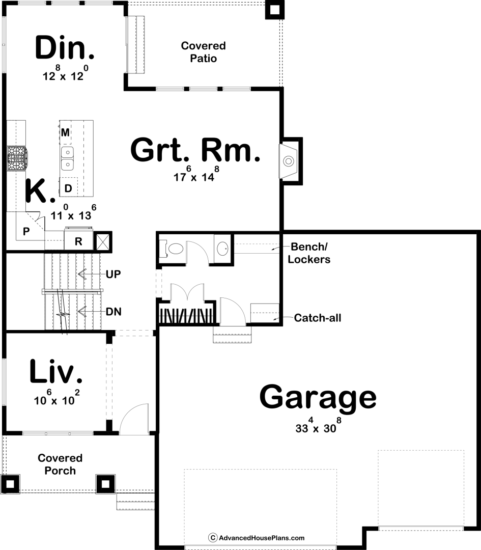 2 Story Modern Farmhouse Style Plan | Joelle