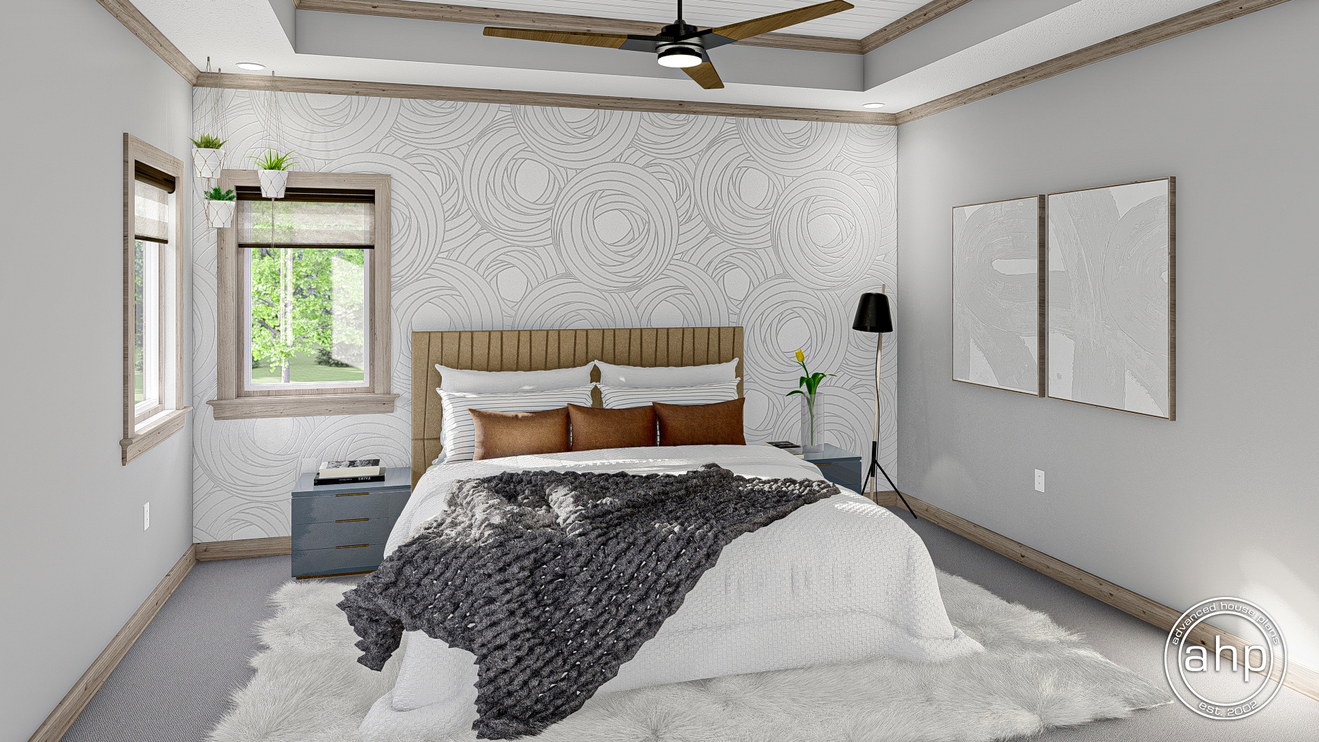 2 Story Modern Farmhouse Style Plan | Joelle