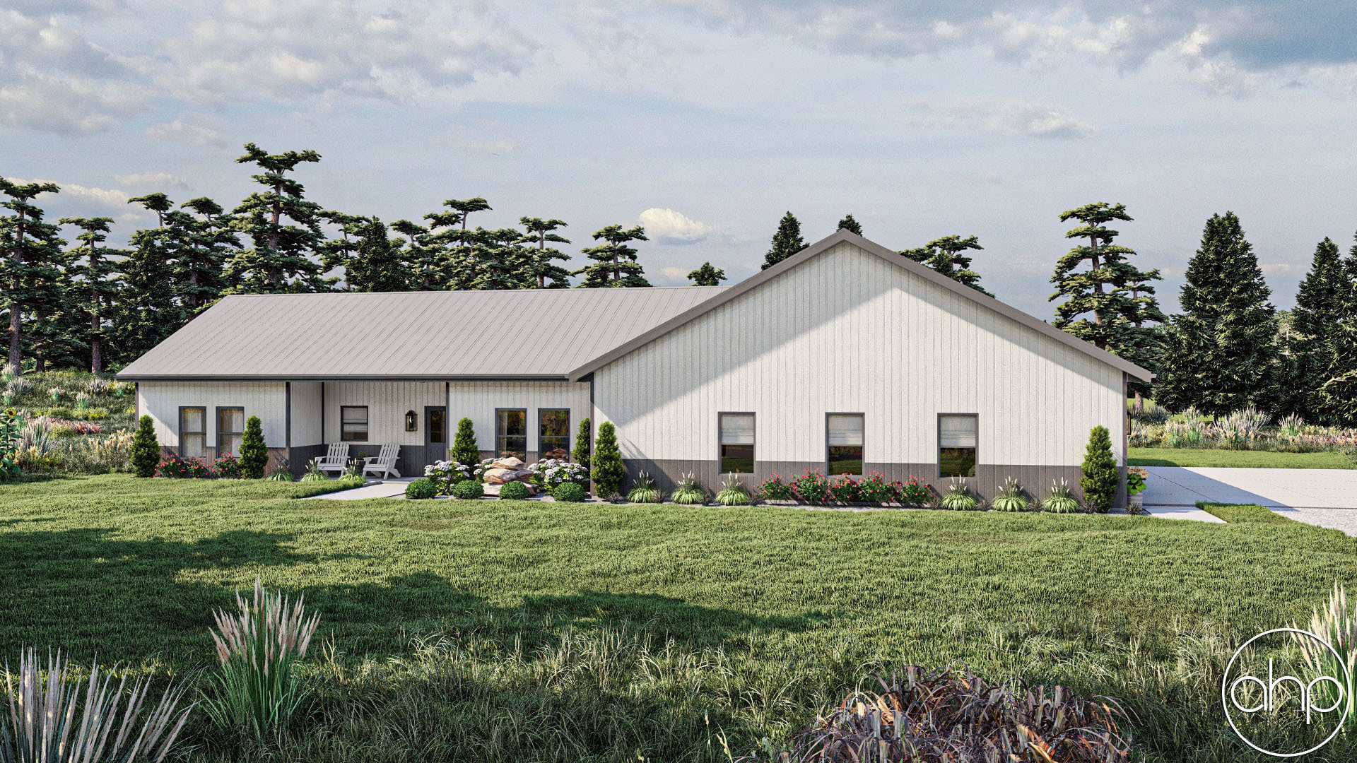 Hillsdale — Barndominium house plan by Advanced House Plans