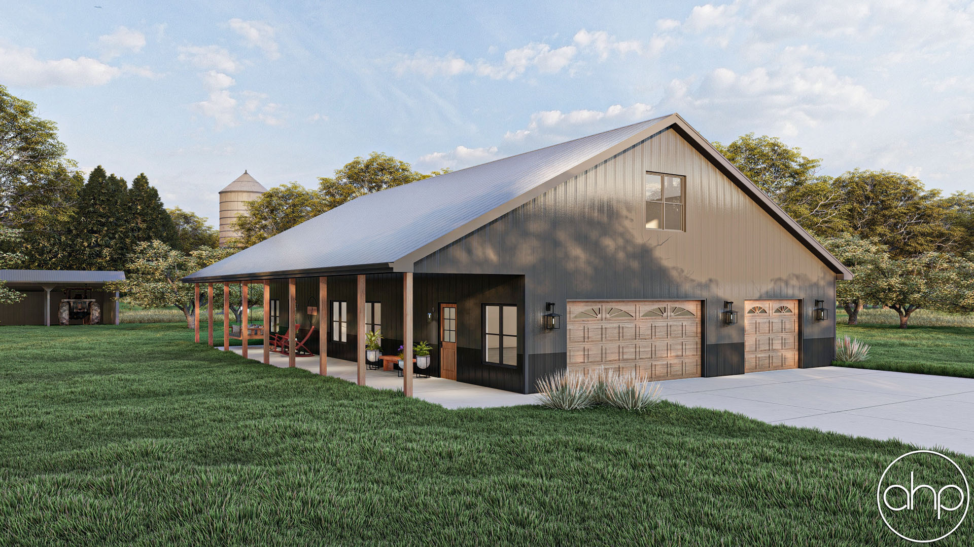 Westminster — Barndominium house plan by Advanced House Plans