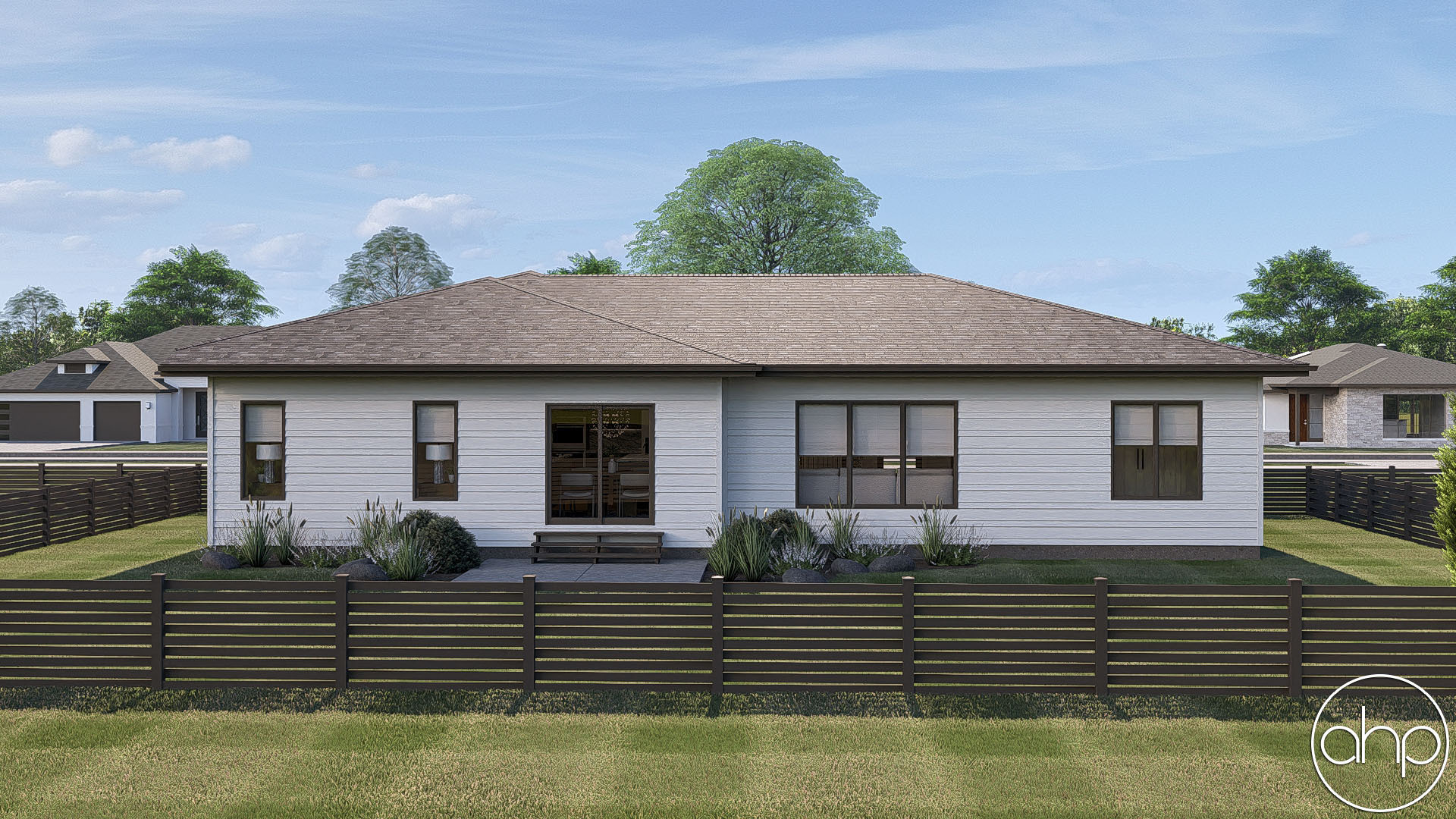 1 Story Modern Prairie Style Plan | Pacific Woods