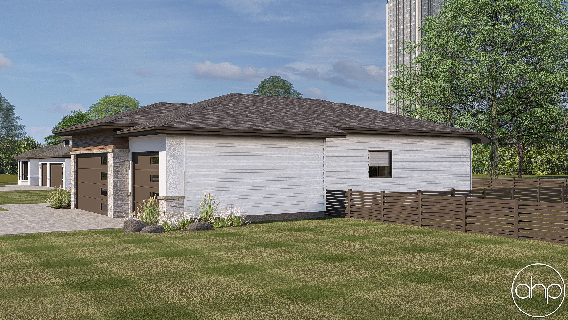 1 Story Modern Prairie Style Plan | Pacific Woods