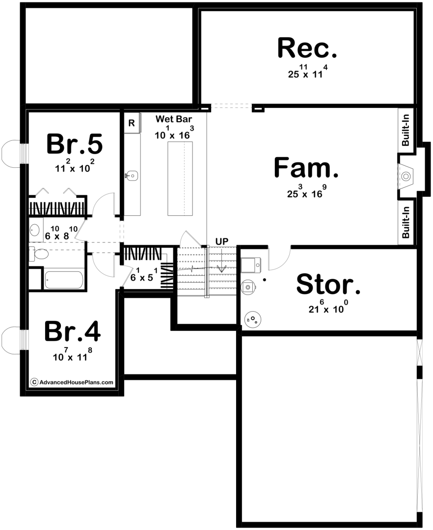 1 Story 3 bedroom Modern Farmhouse Plan | Cherry Creek