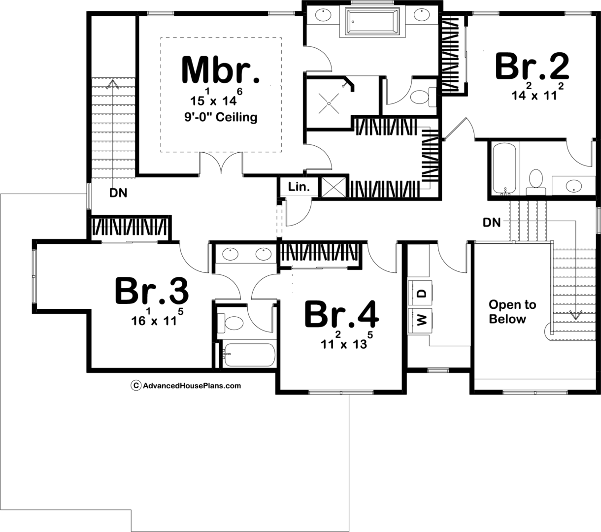 2 Story Modern Farmhouse House Plan | Sherman Oaks