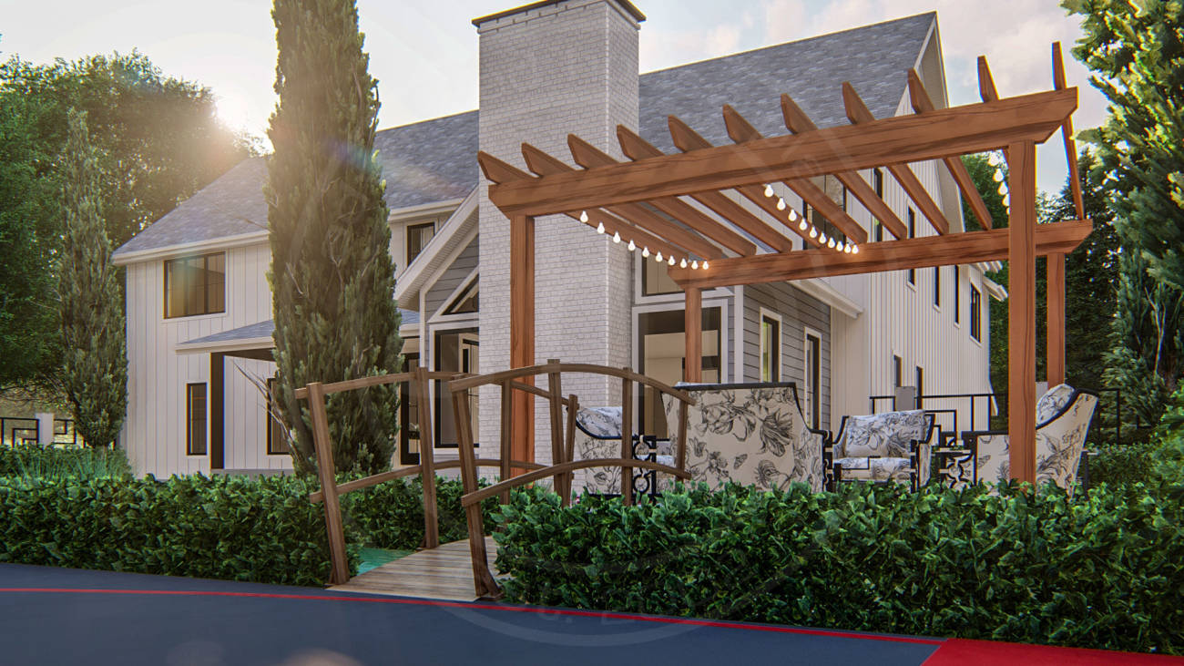 2 Story Modern Farmhouse Plan Thousand Oaks