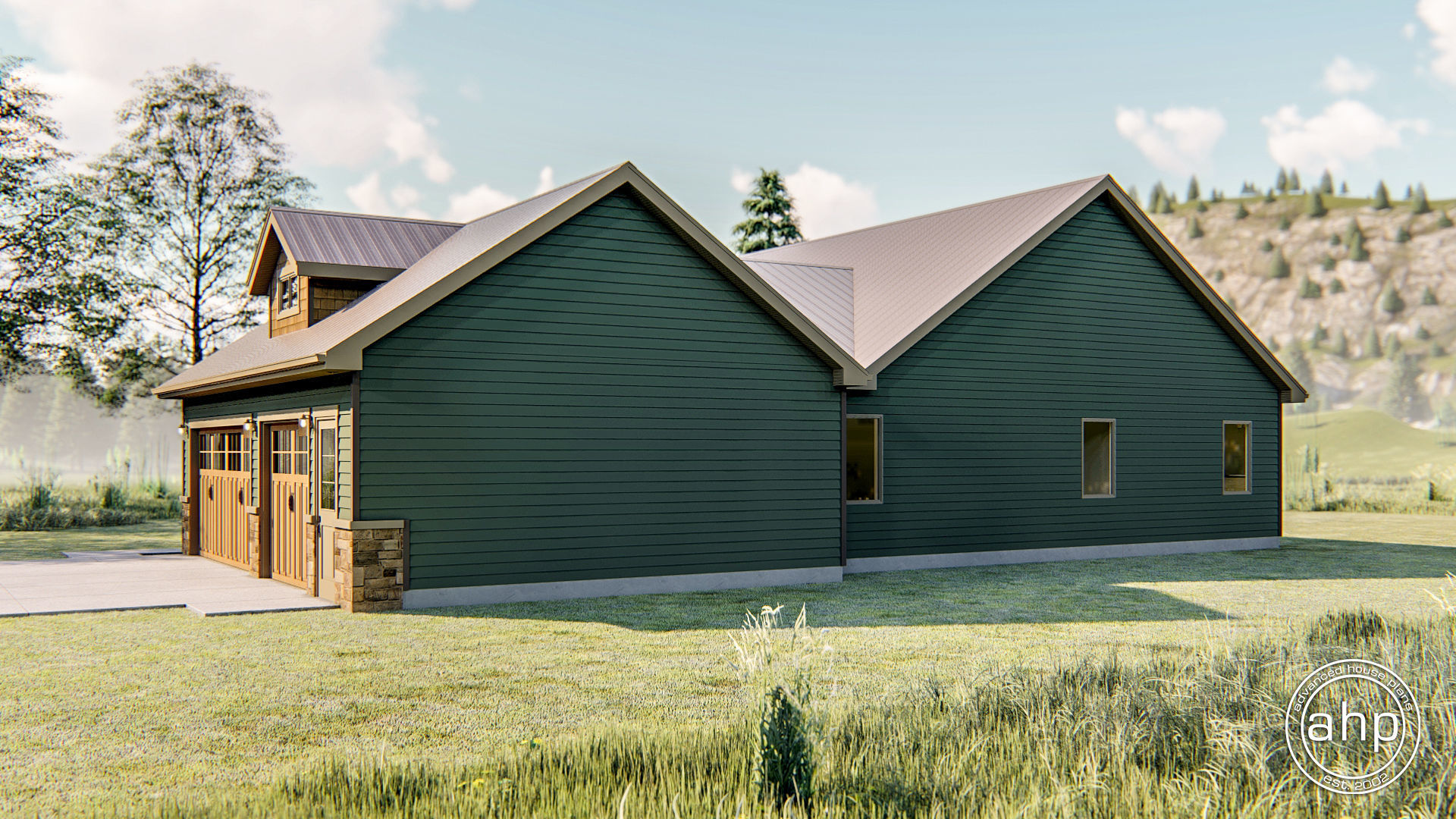 1 Story Craftsman House Plan | Stockport