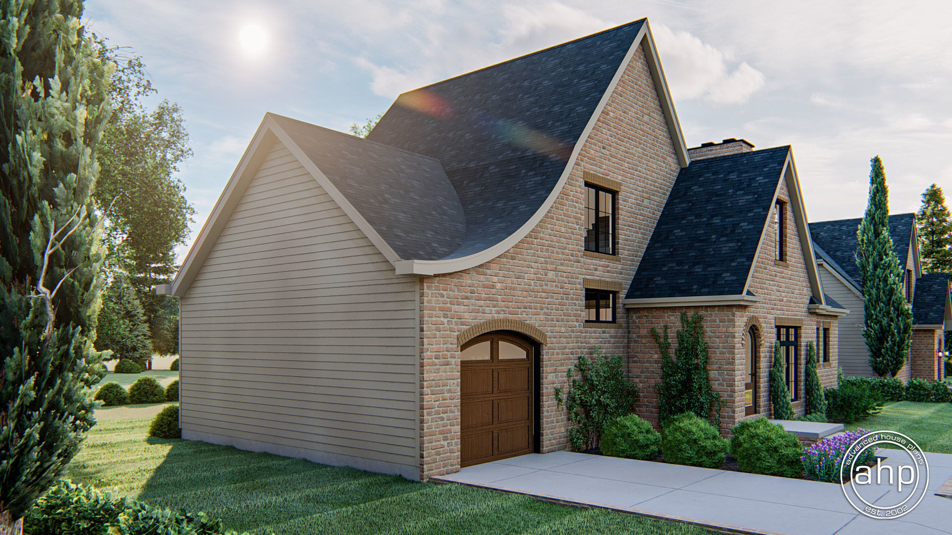 1.5 Story Cottage Style Plan | Read PArk