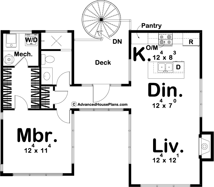 Modern Style Apartment Garage | Cordell