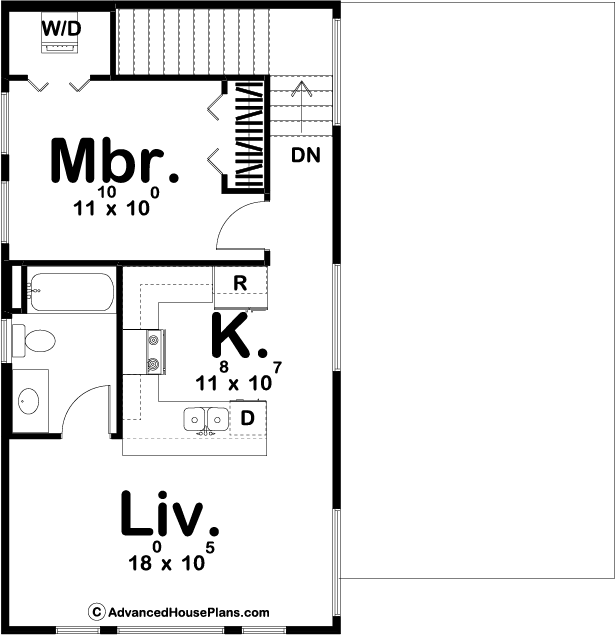 Modern Mountain Style Apartment Garage | Sparrows Point