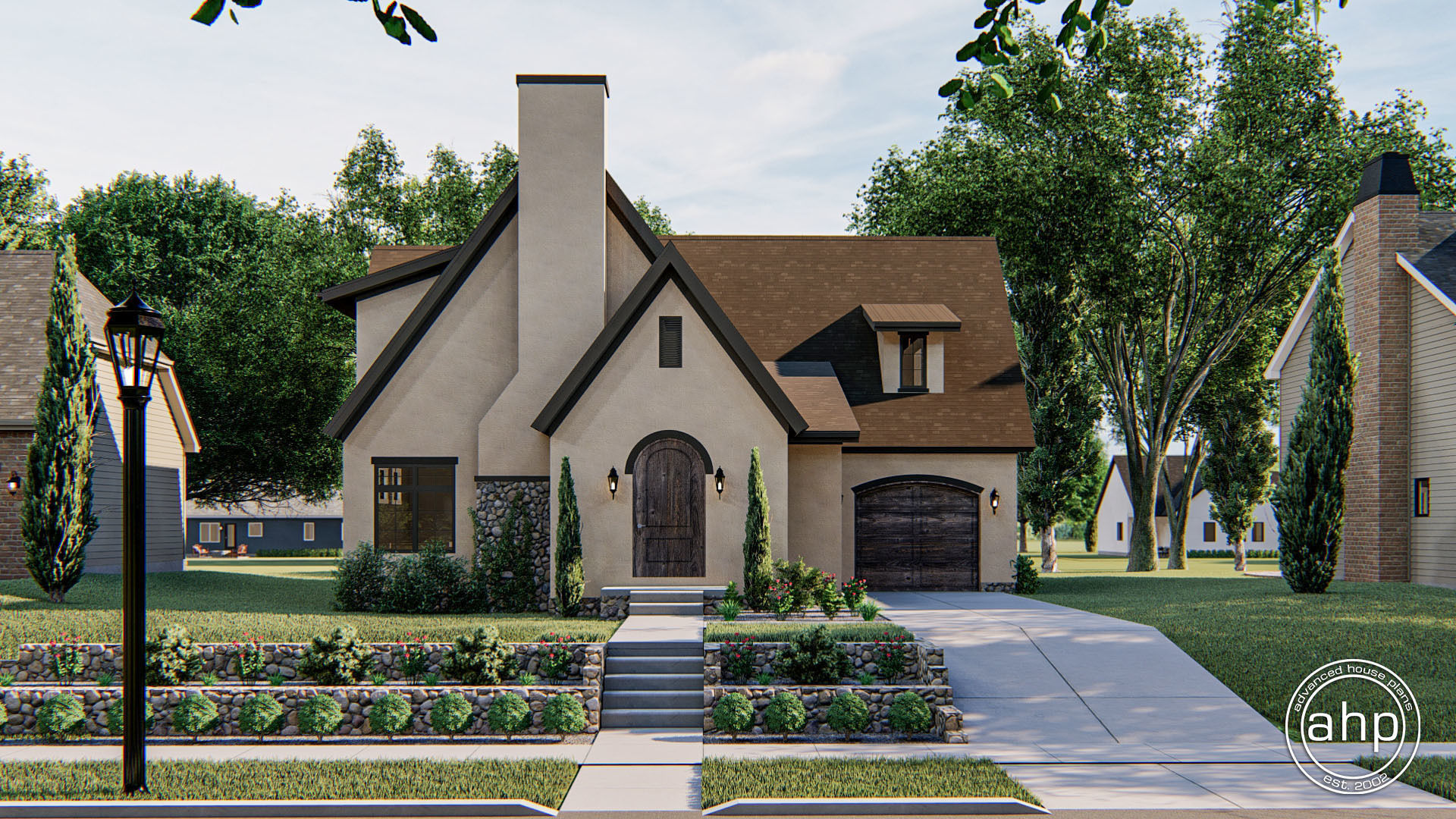 2 Story Modern Cottage Style Plan | Crown Point