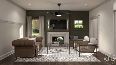 1 Story Modern Cottage Style House Plan | Fontenelle