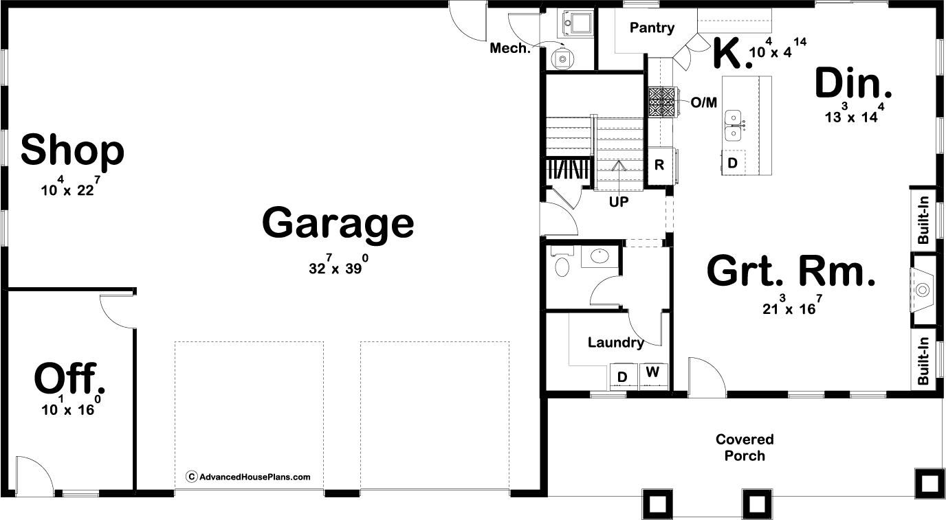 Post Frame Home/Barndominium Plan | Helena