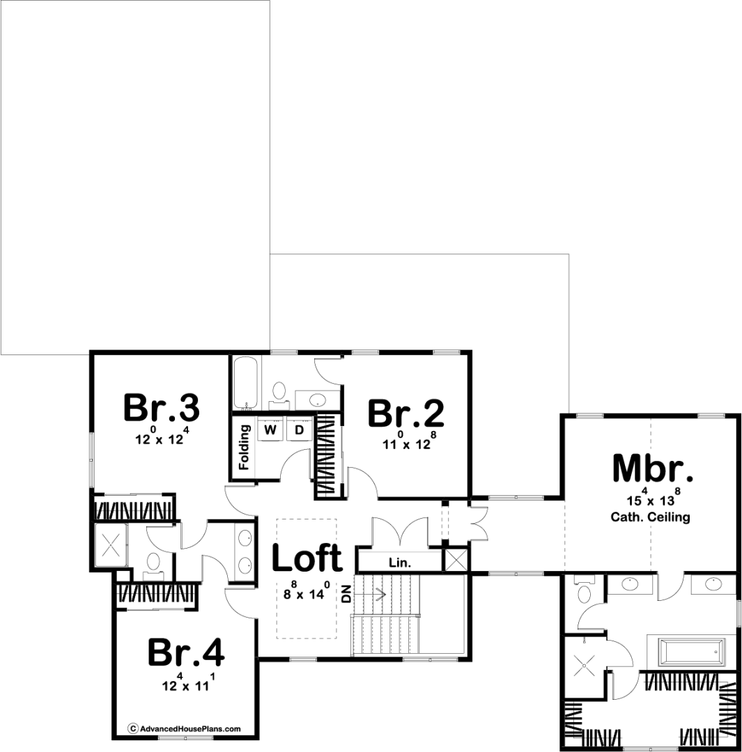 2 Story Modern Farmhouse Plan | Crawford Farm