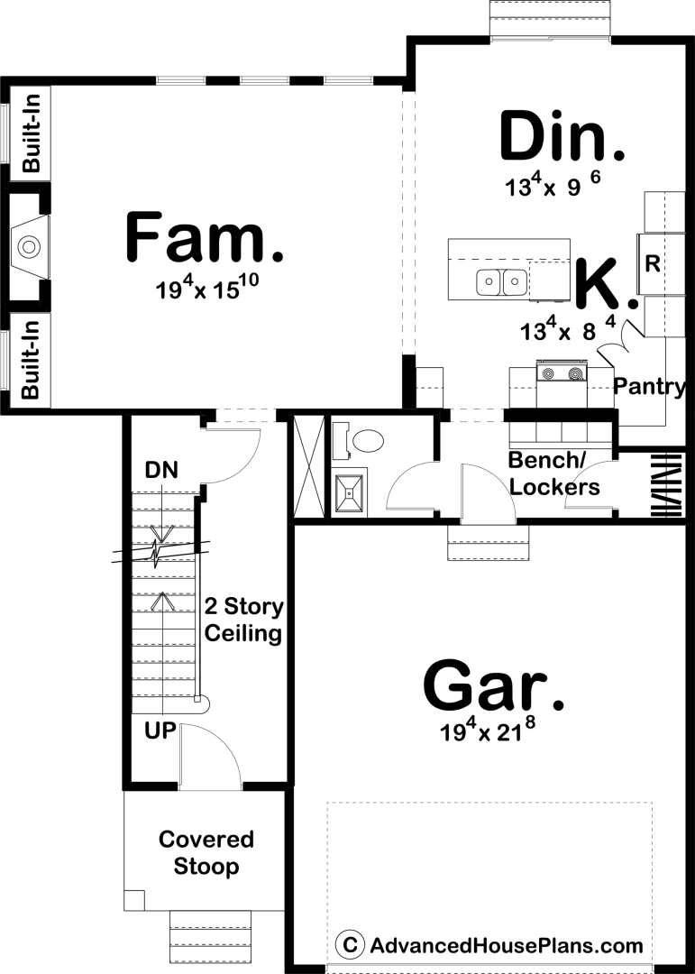 2 Story Modern Farmhouse Style Plan | Stalbird