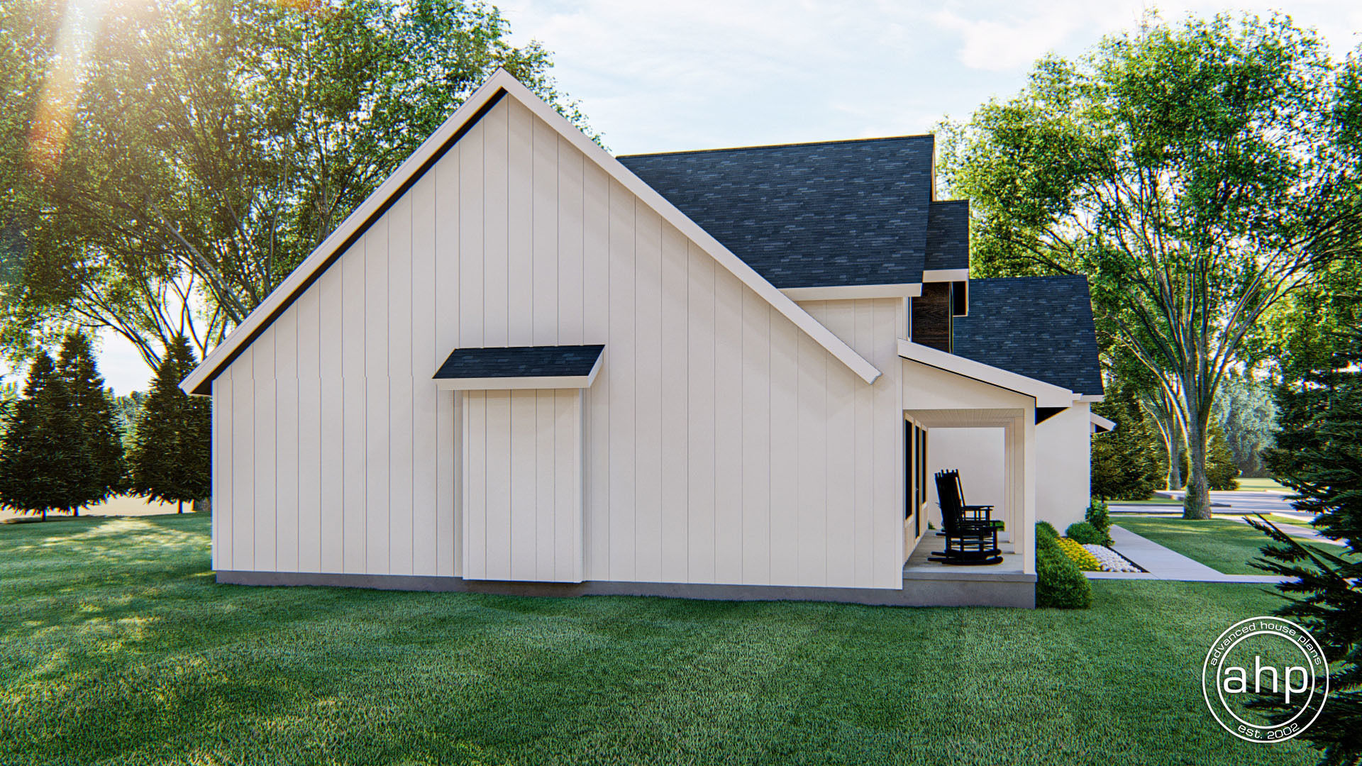 1 Story Modern Farmhouse Plan | Woodcliff