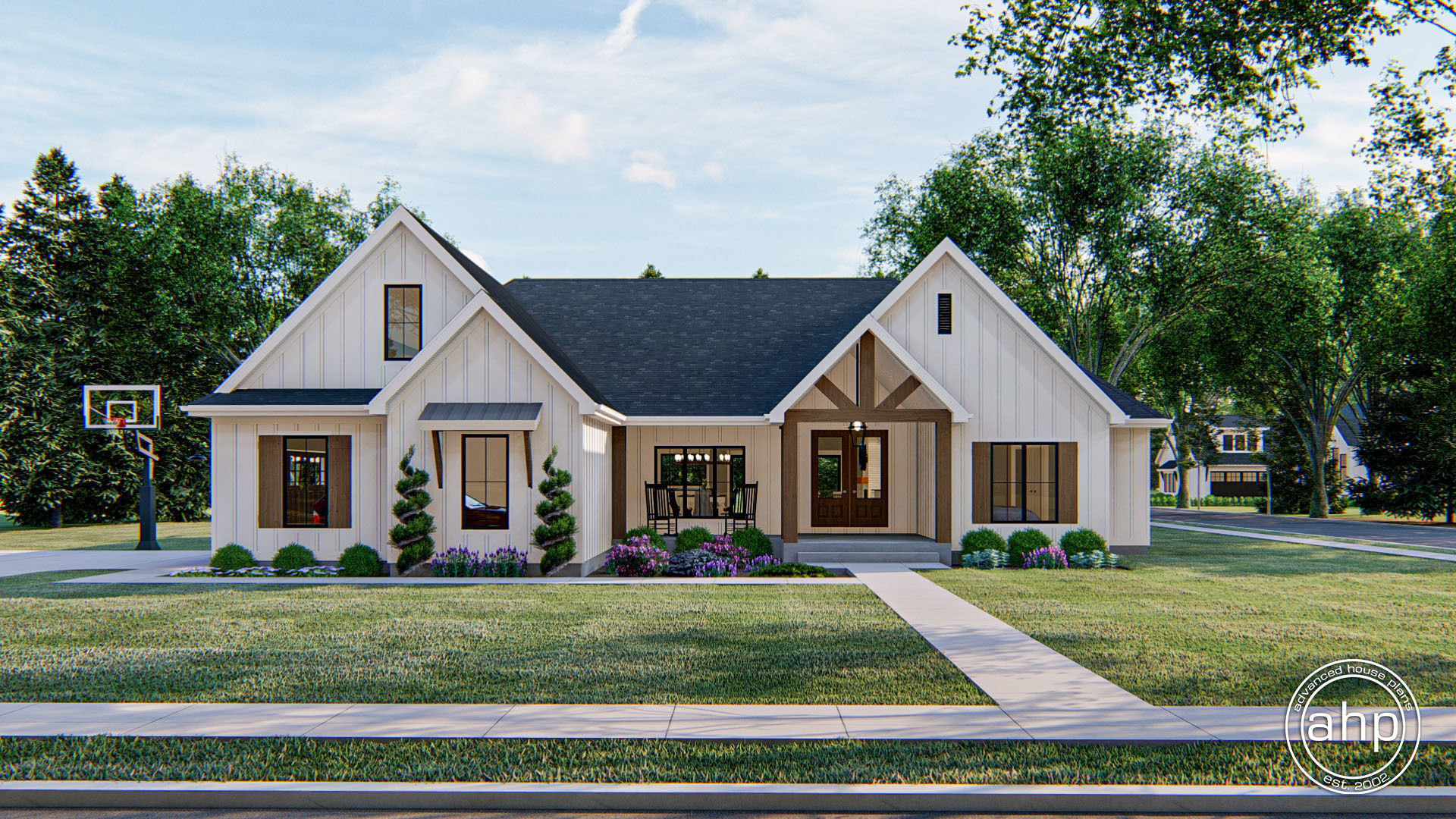 1 Story Modern Farmhouse Plan | Nashville