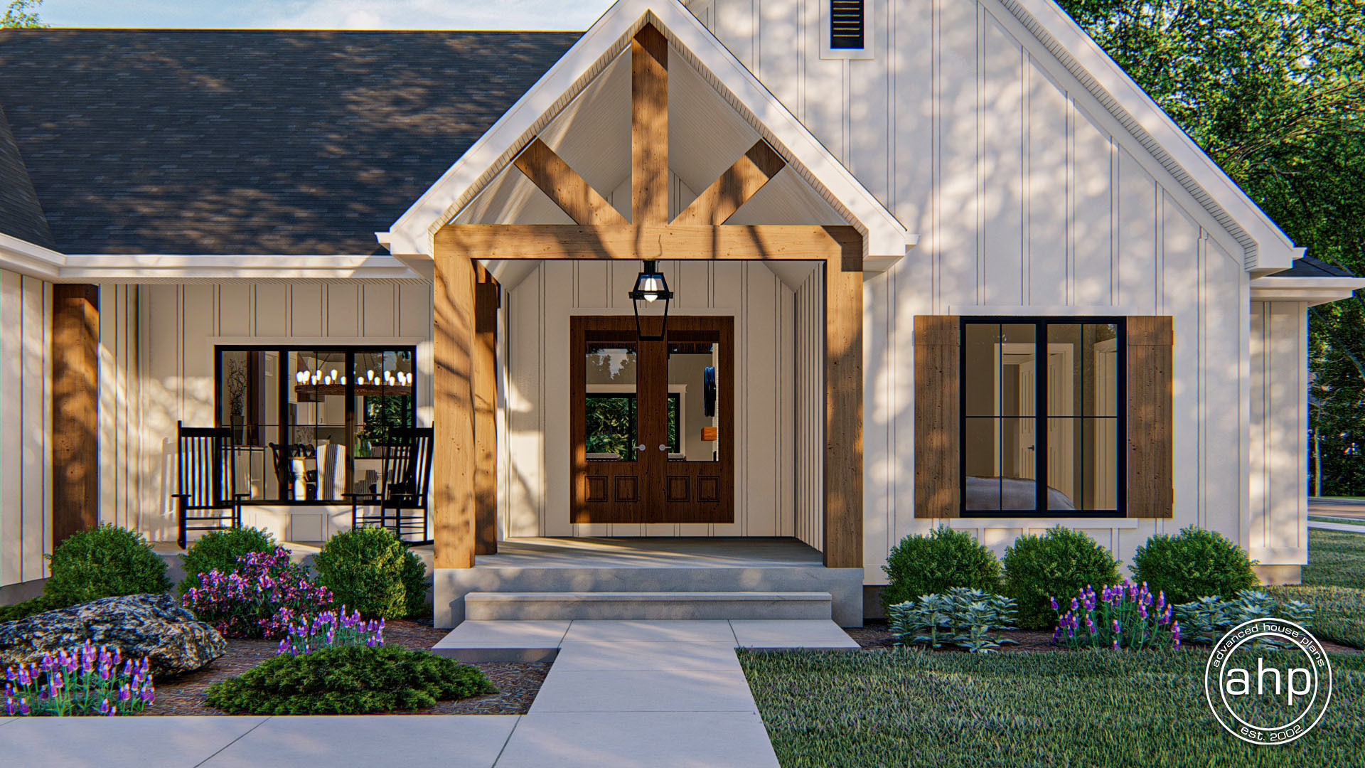 1 Story Modern Farmhouse Plan | Nashville