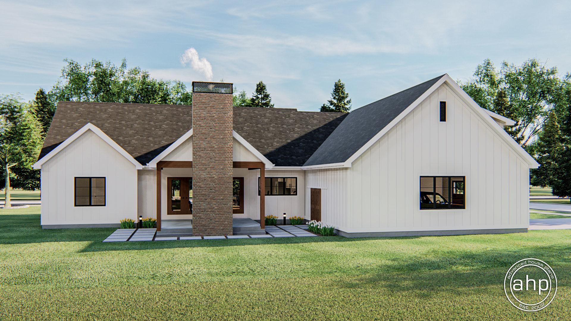 Modern Farmhouse Style House Plan | Wellwood