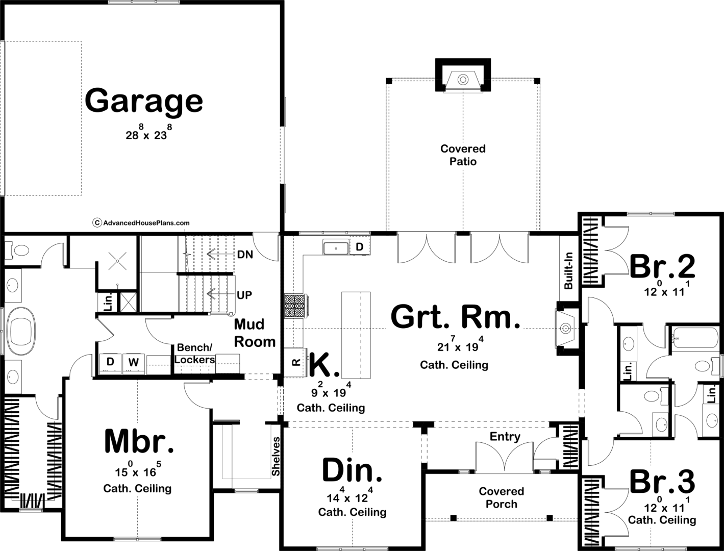 Modern Farmhouse Style House Plan | Wellwood