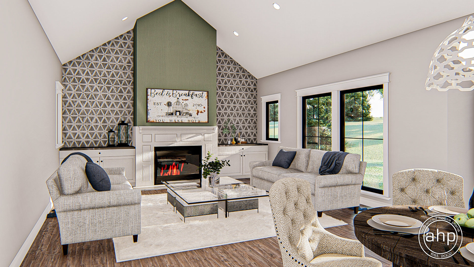 1 Story Modern Farmhouse Style Plan | Marshalltown