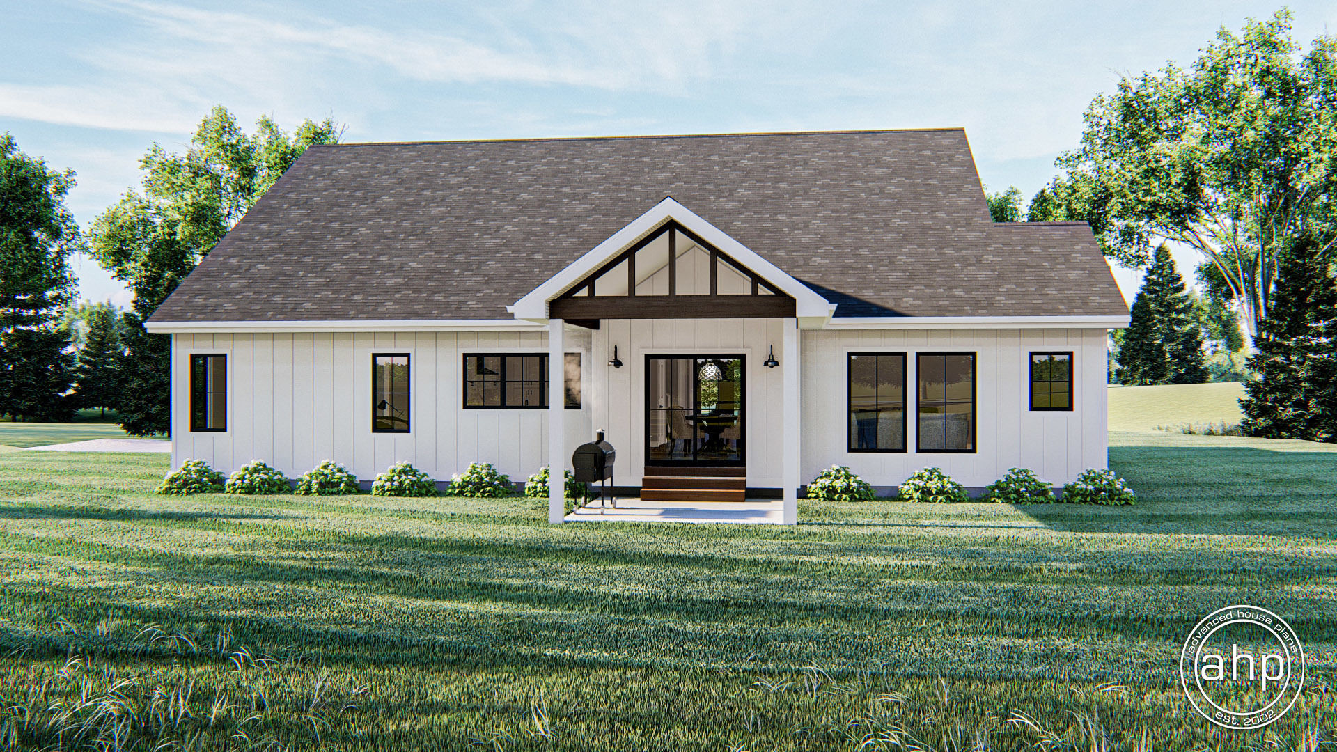 1 Story Modern Farmhouse Style Plan | Marshalltown