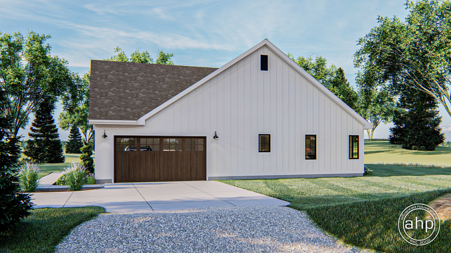 1 Story Modern Farmhouse Style Plan | Marshalltown