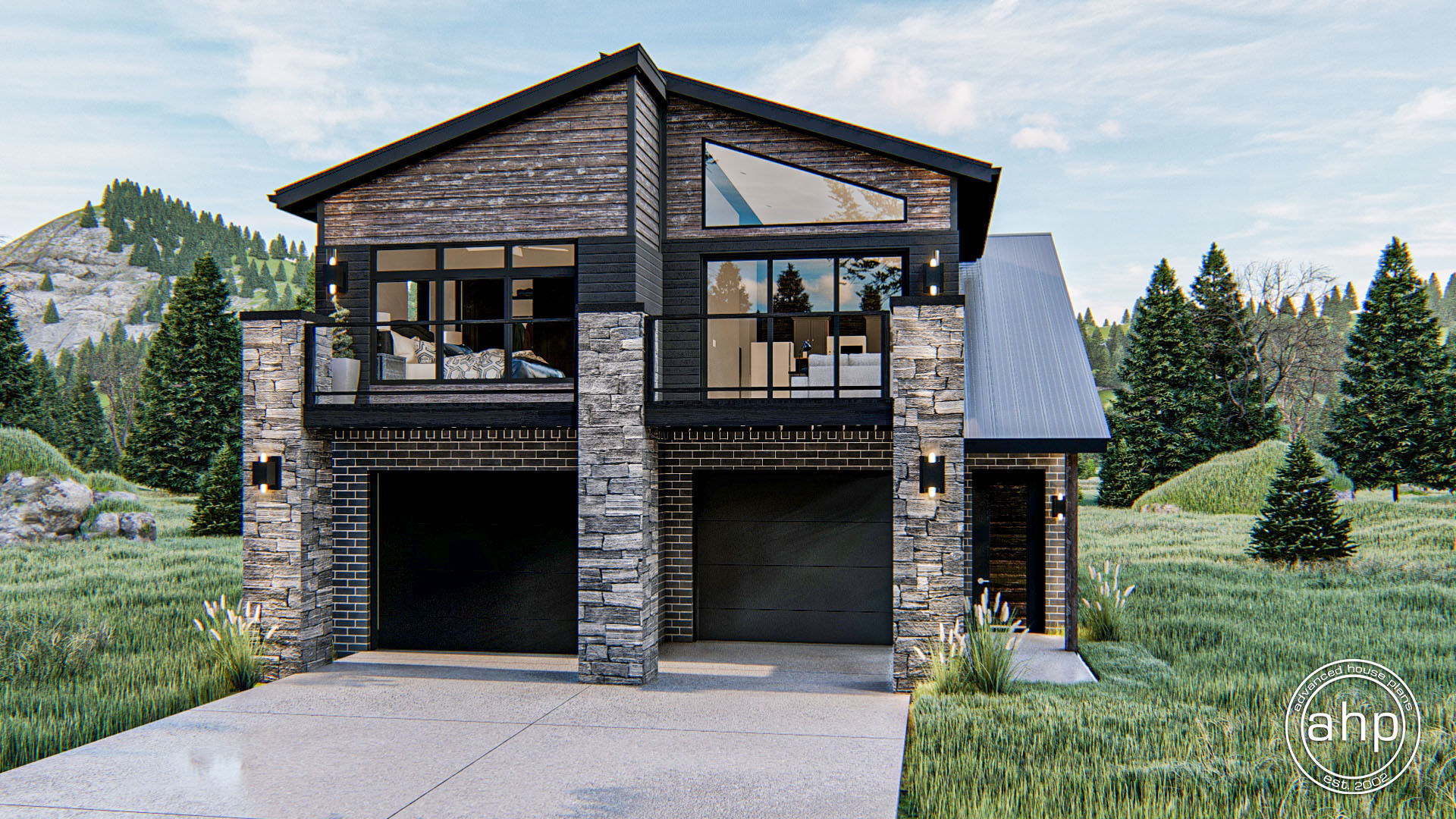 Modern Mountain Style Carriage House | Holling Heights