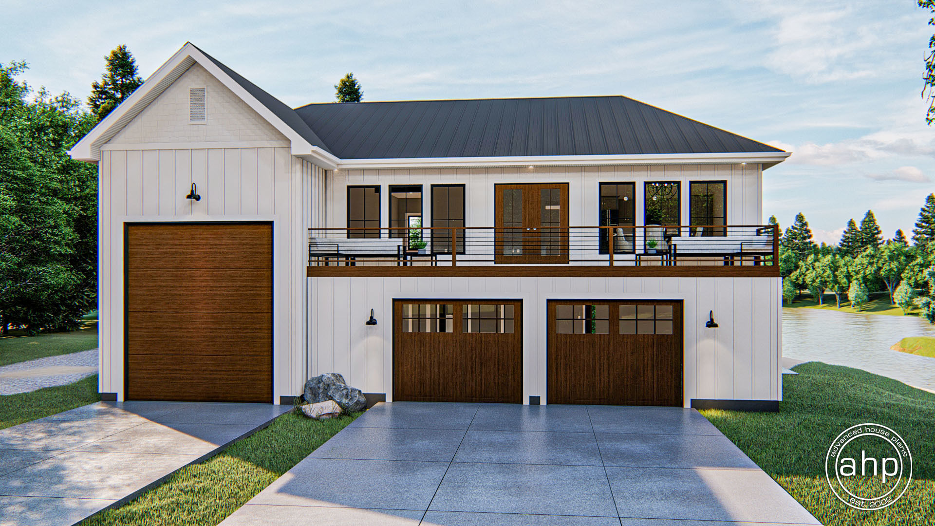 Modern Farmhouse Apartment Garage | Oak Hills