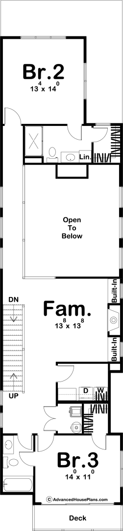 2 Story Modern Farmhouse Style Plan | Brownville