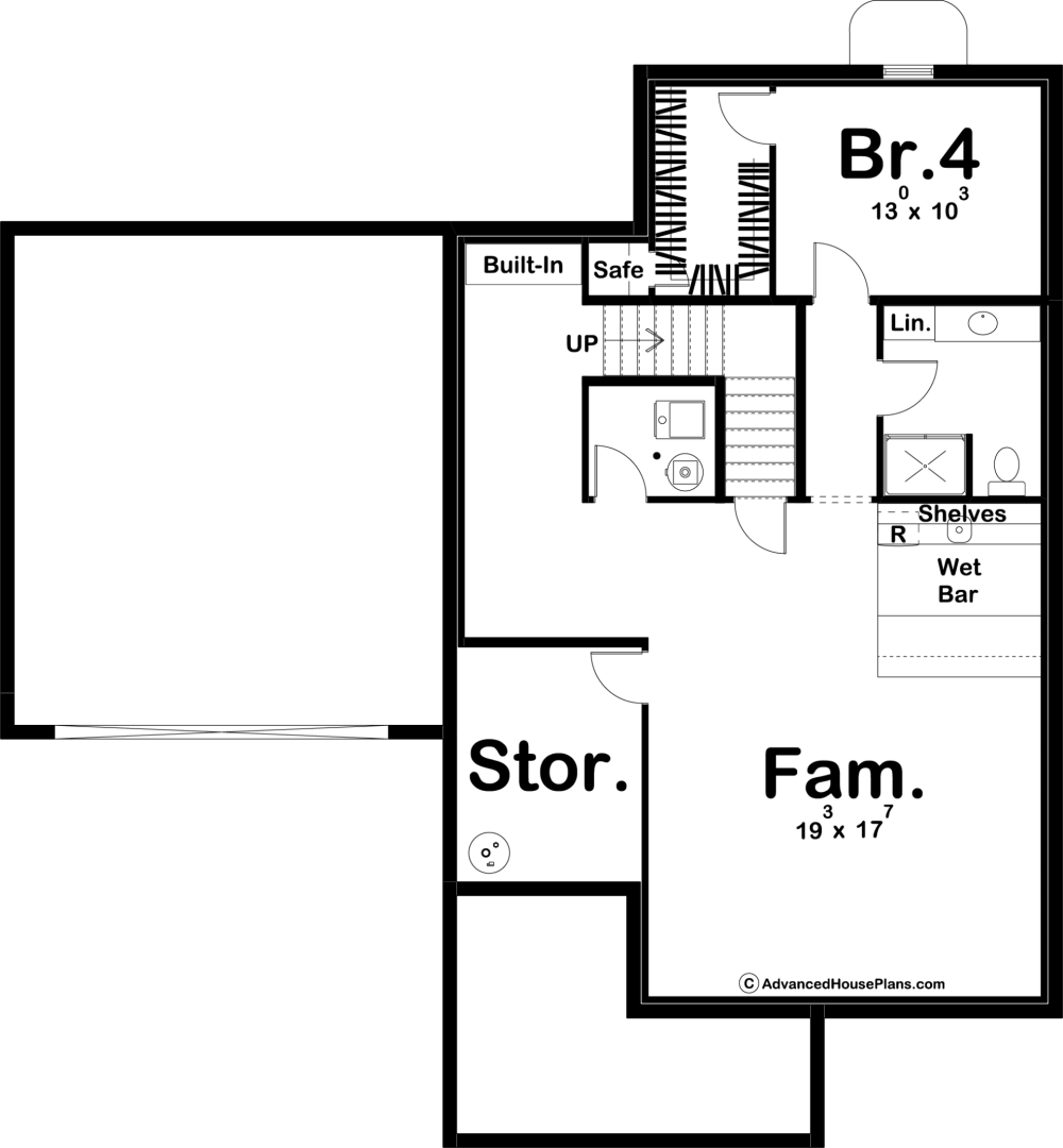 1.5 Story Victorian Style House Plan | Tobias