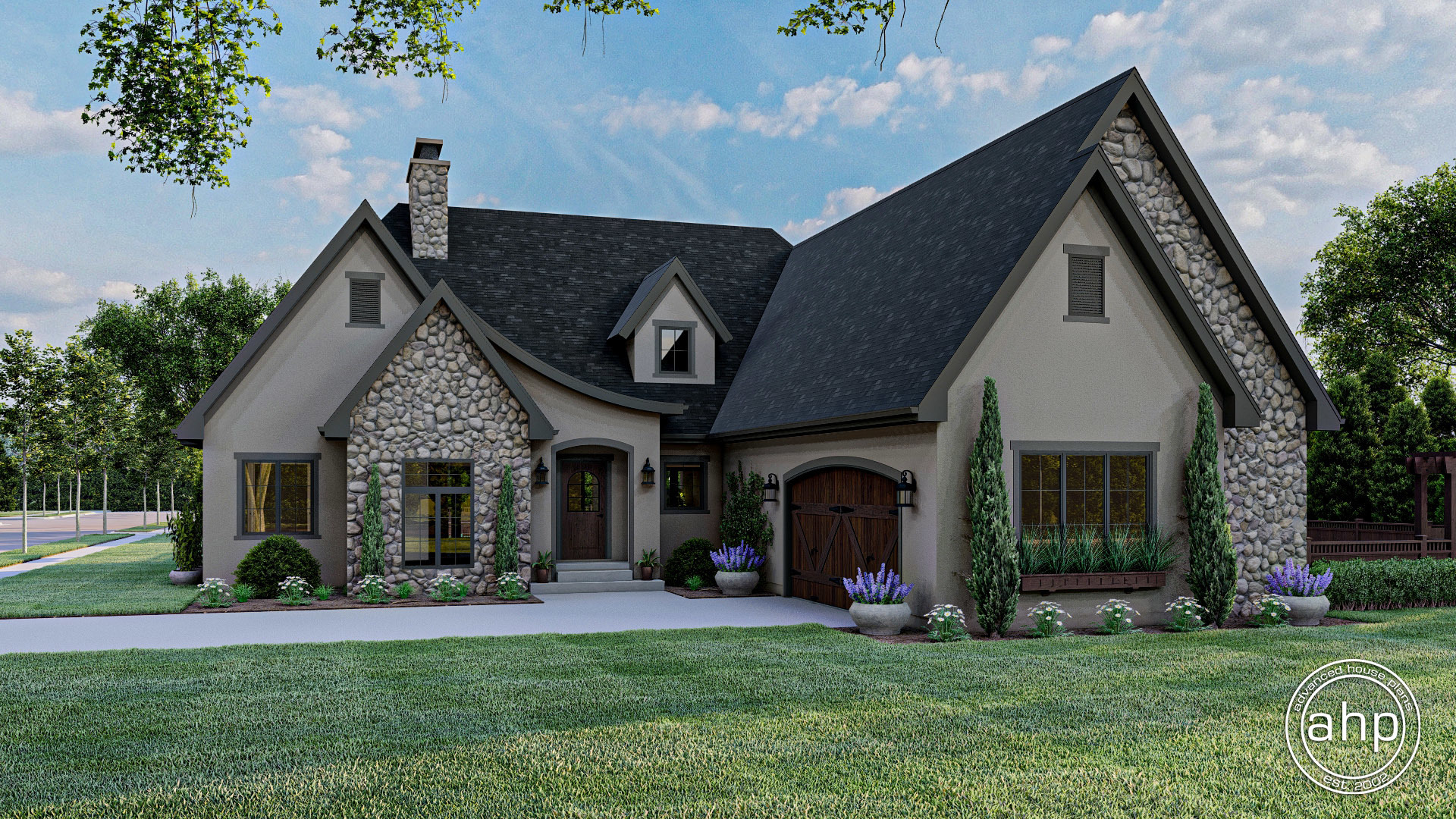 1 Story Cottage Style House Plan | Martinson