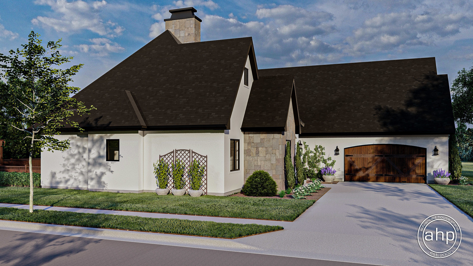 1 Story Cottage Style House Plan | Martinson