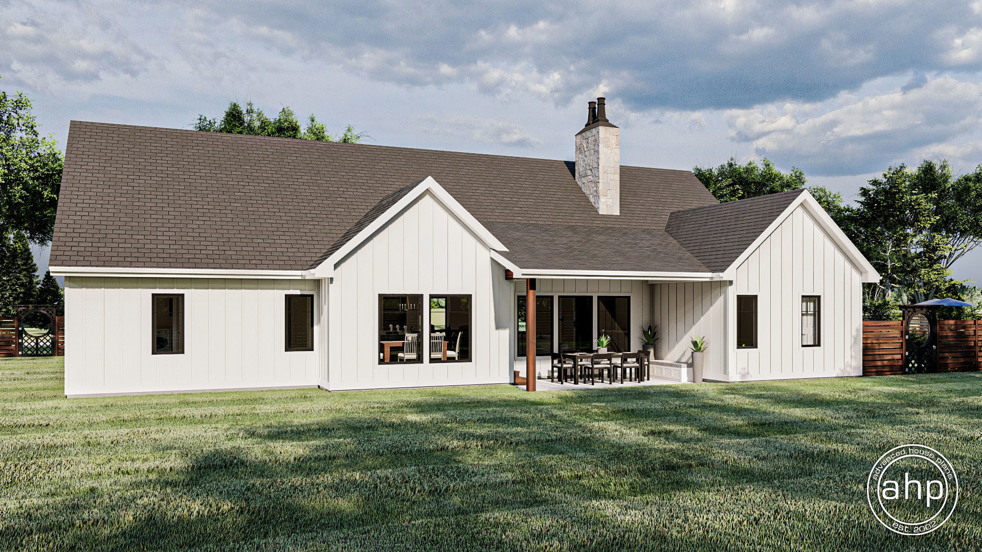 1 Story Modern Farmhouse Style Plan | Knoxville