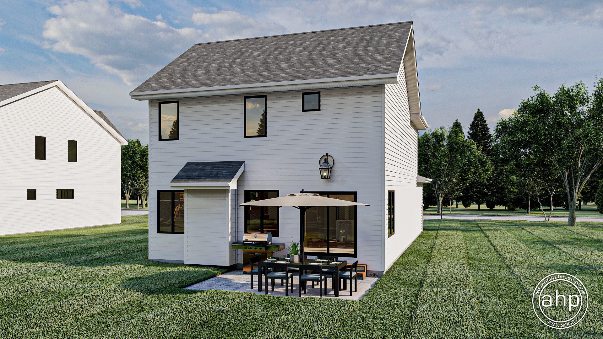 2 Story Modern Farmhouse Style Plan | Cianna