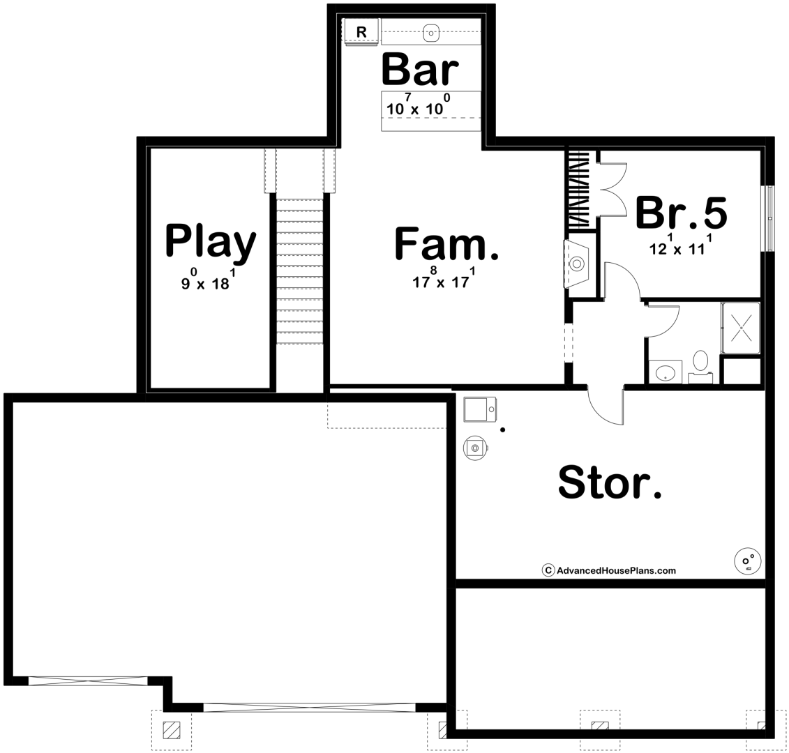 2 Story Modern Farmhouse House Plan | Poplar View