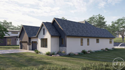 1 Story Modern Farmhouse Style Plan | Thatcher