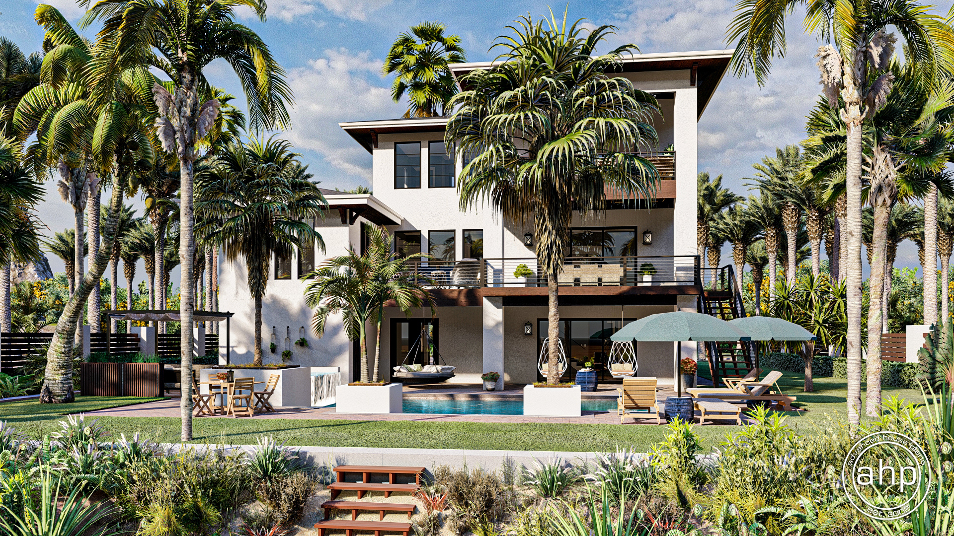 3 Story Beach House Plan | Anna Maria