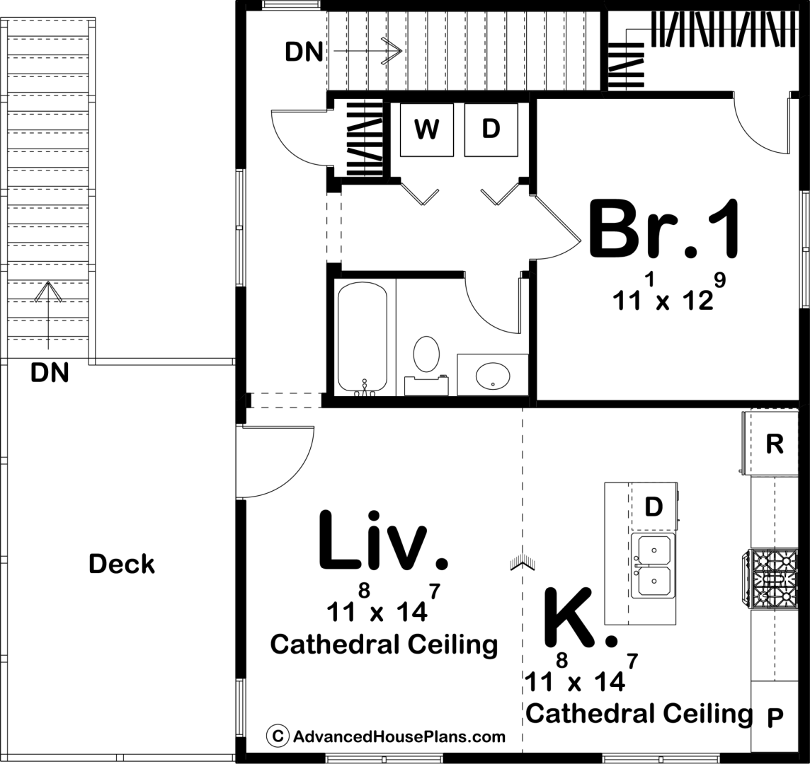 Traditional Style Carriage House Plan | Gideon