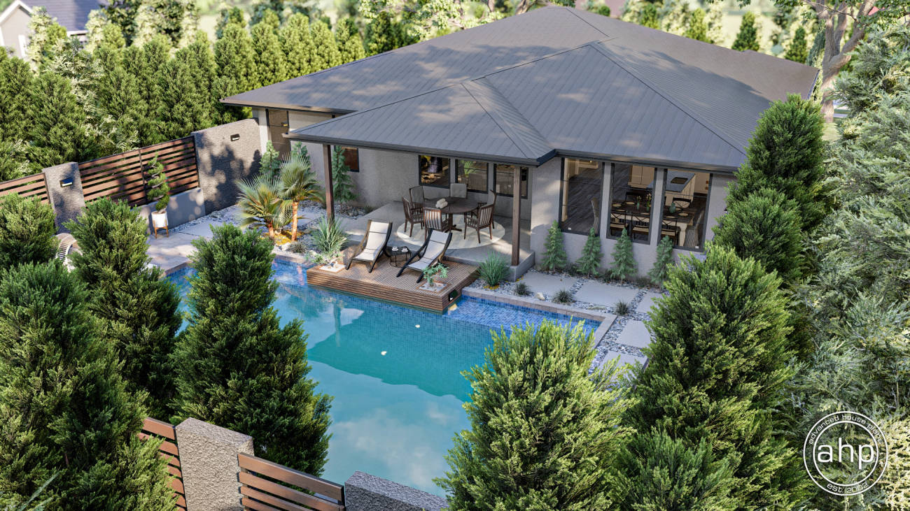 Riverside Vacation House Plan